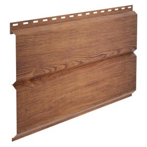 Металлический сайдинг EUROBRUS | Золотой дуб 3 D | China | 0,4 мм |