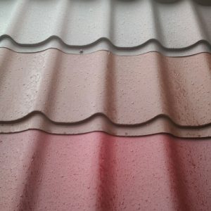 Металлочерепица RanTech , M 3943 - 0.43 мм 8019 - Матовое покрытие