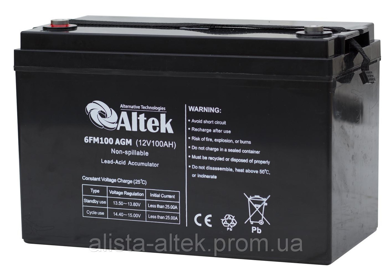 Аккумуляторная батарея 6FM100AGM