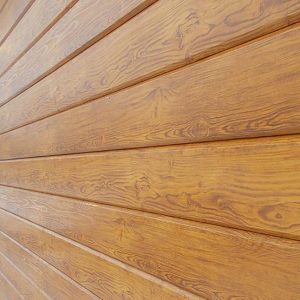 Металлосайдинг брус №1 Золотой дуб 0.4 мм Дахсервис