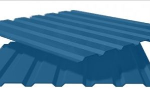 Профнастил T 20 0,45 мм Ral 5005 Синий глянец (Китайская сталь)