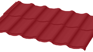 Антиб металлочерепица 0,5мм PEMA Ral 3005 Польша