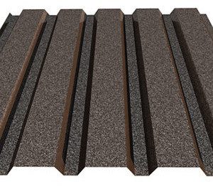 Фасад профнастил композитный Квинтайл кофе