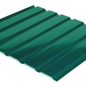 Профнастил С-18 RAL 6005 (зелёный) PE 0.45 фасад