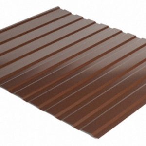 Профнастил С-10 RAL 8017 (коричневый) МАТ 0,45 Китай Тектум-С