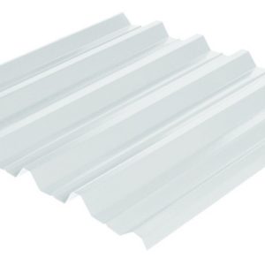 Профнастил НС-44 Мегасити 0,45 мм Южная Корея RAL 9003 белый кровельный,несущий