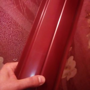 Штакетник RAL-3005 Полукруглый ширина 10.5 см ДахСервис.