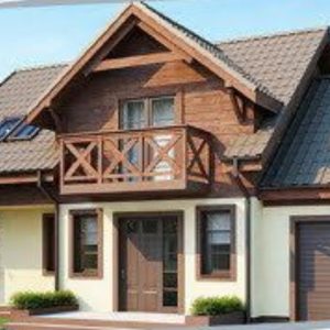 Жилой дом по технологии ЛСТК  площадь дома 176 кв.м.