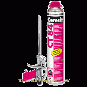 Полиуретановый клей для пенополистирола CT 84 Церезит (Ceresit) 850 мл