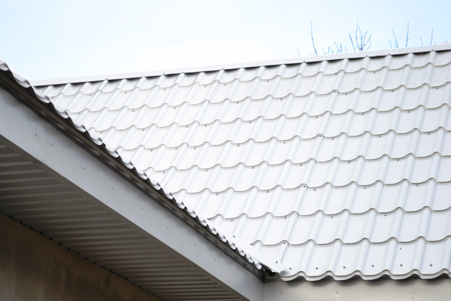 Металлочерепица алюмоцинк 0.45 Рауни 350 мм