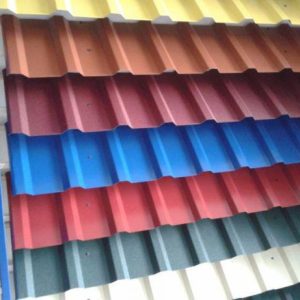 Профнастил для забора ПС 20 крашенный 0,45 мм