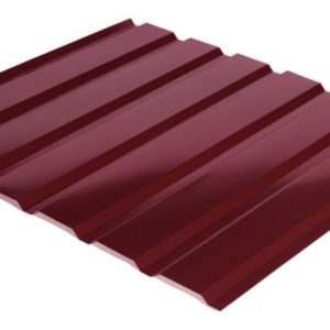 Профнастил С-18 RAL 3005 (бордовый) PE 0.45 фасад