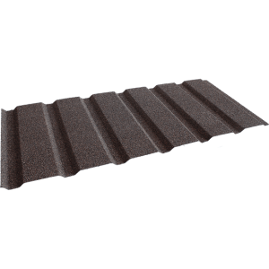 Композитный профнастил Квинтайл С-18 Кофе , лист 2 метра