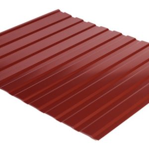 Профнастил С-10 RAL 3011 (красный) PE 0.45 фасад в Днепре