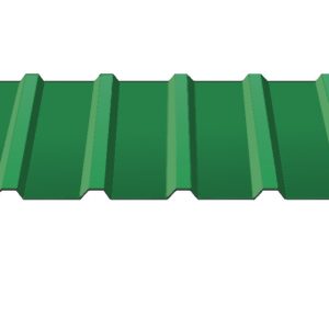 Профнастил China С-18 RAL 6005 см (зелёный) PE 0.45 кровля , глянец-матт.