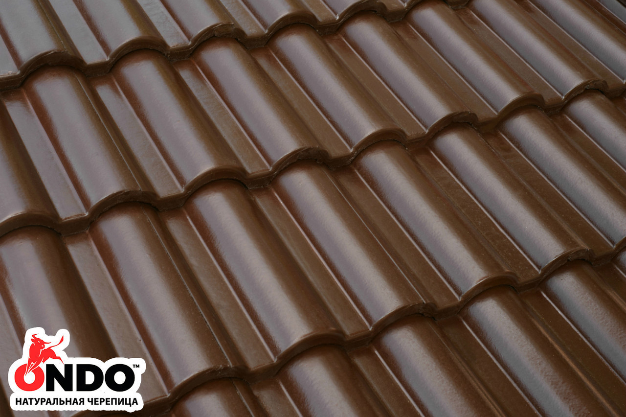 Натуральная черепица ONDO Marron (ОНДО коричневый)