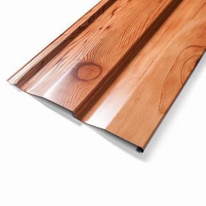 Металлосайдинг корабельная доска Клён 0.4 ми