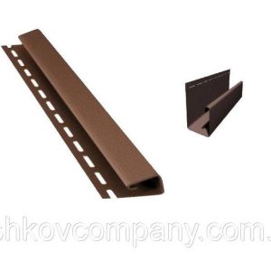 J-профиль для софита Asko Brown