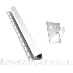 J-профиль для софита Asko wite