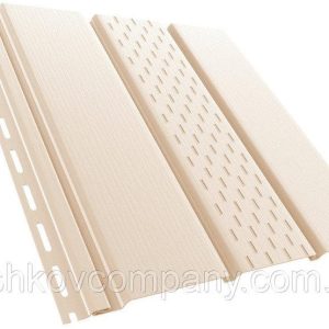 Софит Asko бежевый (перфорированная панель)