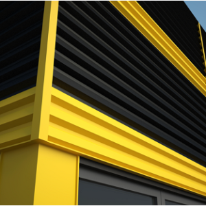 Фасадные металлические кассеты Термастил