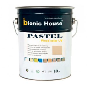 Краска для дерева PASTEL Wood Color Bionic-House 10л БейлисР204