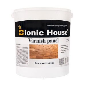 Лак для дерева панельный Bionic-House 2,5л Безцветный