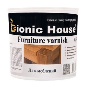 Лак мебельный Joncryl Bionic-House 0,8л Бесцветный Полуматовый