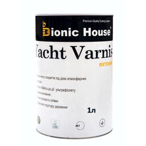 Яхтный лак Bionic-House 1л Бесцветный