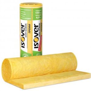 Утеплитель минеральная вата ISOVER (ИЗОВЕР) Профи 100 мм (6,1 м2/упк)