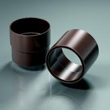 Соединитель трубы ProAQUA Ø110 мм белый