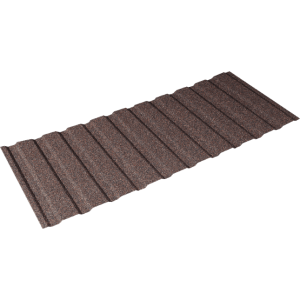 Композитный профнастил Квинтайл С-10 Кофе , лист 2 метра