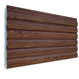 Металлосайдинг Термастил корабельная доска Венге в ассортименте под дерево | Термастил | ДахСервис |
