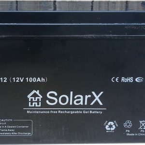 Гелевый аккумулятор SolarX SXG100-12 (12V 100Ah)