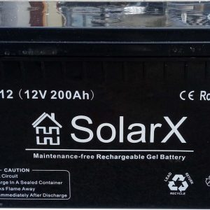 Гелевый аккумулятор SolarX SXG200-12 (12V 200Ah)
