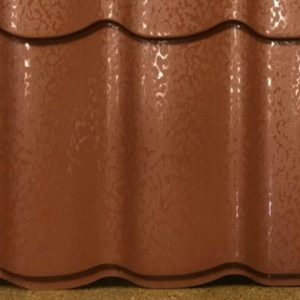 Металлочерерица Super-Monterrey Корея 0,5 мм облачный мат Ral 8004.