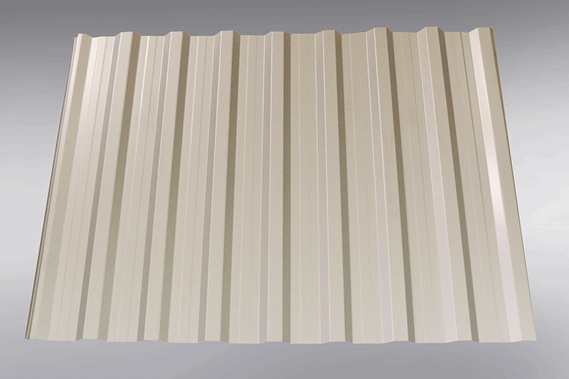 Профнастил универсальный НС-20 Бежевый 0,45 мм "TILE" (Львов)