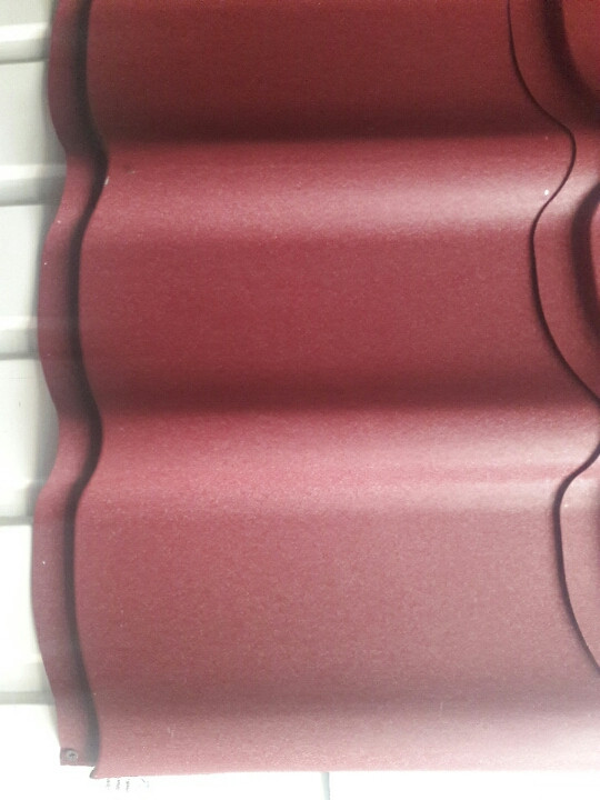 Металлочерепица Рауни Мегасити - 0,45 мм Корея 7024, 3005 , мат.