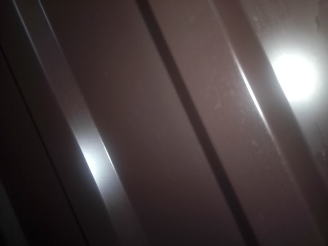 Профнастил кровельный Н 20 0,45 мм Ral 8017 China.