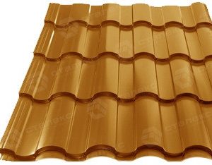 Металлочерепица VALENCIA 0,50 мм PEMA RAL 8004 Германия