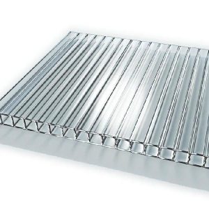 Сотовый поликарбонат прозрачный,бронза Polygal 8 mm