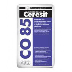 Ceresit PRO CO-85 со звукоизоляционным эффектом для штукатурок и стяжек, 25 кг