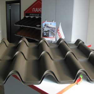 Металлочерепица - Ruukki Armorium | RR 23 | тёмно-серый | Pural Matt BT |