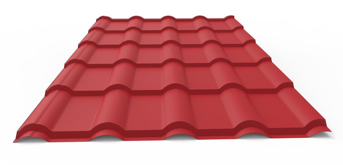 Металлочерепица Мюнхен 0,45 мм глянец