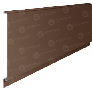 Металлосайдинг Стальпанель ТИП - С RAL 8017 0,5  МАТ