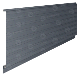 Металлосайдинг Стальпанель ТИП - Б RAL 7024 0,5  МАТ