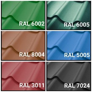 Металлочерепица Monterrey Plus Корея PE 0,45 мм