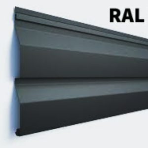 Корабельная доска - фасадная панель Термастил 0,5 мм мат 9005 ArselorMittal.