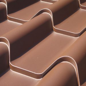 Металлочерепица "Ruukki Armorium" | Rough matt |  0.5 mm | RR 887 | коричневый |