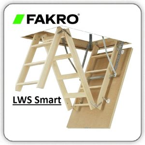 Чердачная лестница FAKRO LWS SMART, 70*120*280